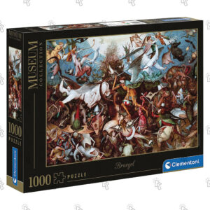 Puzzle Clementoni Museum Collection: 1000 pezzi, 70 X 50 cm, The Fall of The Rebel Angels di Bruegel
