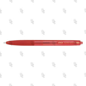 Penna Pilot Super Grip G BPGG-8R-XB: rosso, 1.6 mm, a scatto, cf. da 12 pz.