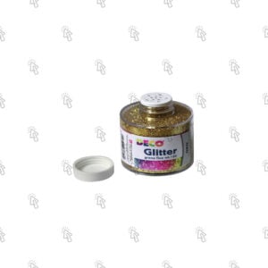 Porporina CWR DECO Glitter: in barattolo, con dosatore, pz./u. 150 ml, oro