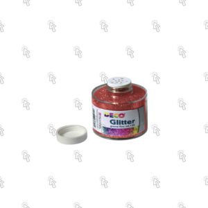 Porporina CWR DECO Glitter: in barattolo, con dosatore, pz./u. 150 ml, rosso