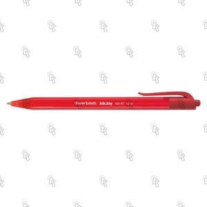 Penna Paper Mate InkJoy 100 RT: rosso, 1 mm, cf. da 20 pz.