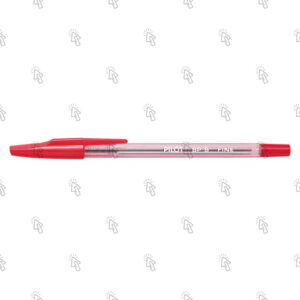 Penna Pilot BP-S BP-S-F: rosso, 0.7 mm, cf. da 12 pz.