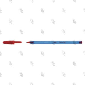 Penna Bic Cristal Soft: rosso, 1.2 mm, cf. da 50 pz.