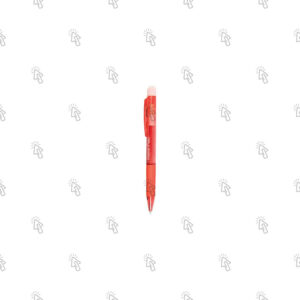 Penna gel NikOffice: rosso, cancellabile
