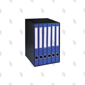 Set di raccoglitori con lembi per archivio Brefiocart Brefio sestetto: 34 X 27 cm