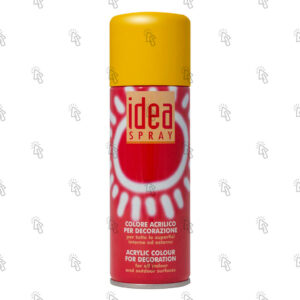 Colore spray per decorazione Maimeri Idea Spray: giallo scuro, 200 ml