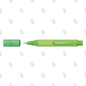 Penna a fibra Schneider Link-It: highland green, 0.4 mm, cf. da 10 pz.