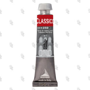 Colore ad olio Maimeri Classico: rosso cadmio scuro, 20 ml