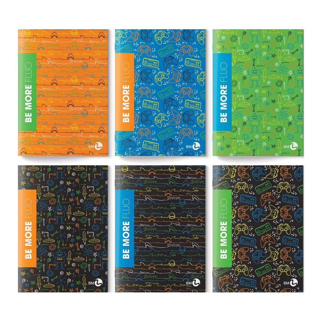 Maxi BM Different Fluo: A4