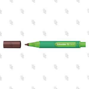 Penna a fibra Schneider Link-It: topaz-brown, 1.0 mm, cf. da 10 pz.