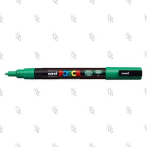 Pennarello acrilico Uni Posca PC-3M: verde