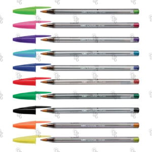 Penna Bic Cristal Multicolor: cf. da 20 pz.