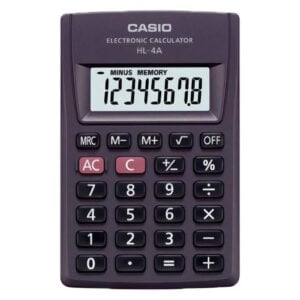 Calcolatrice tascabile Casio: 8 cifre
