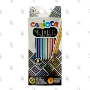 Matite colorate Carioca Metallic: assortiti