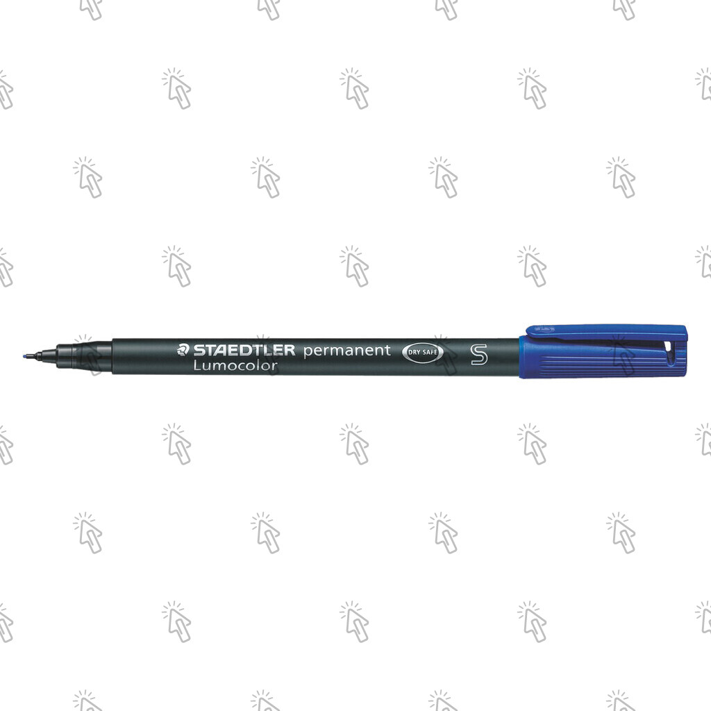 Marcatore a penna Staedtler Lumocolor 313 313-3: confezione con 10 pz., inchiostro blu