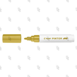 Marcatore Pilot Pintor Metal SW-PT-M: oro, medio, cf. da 6 pz.