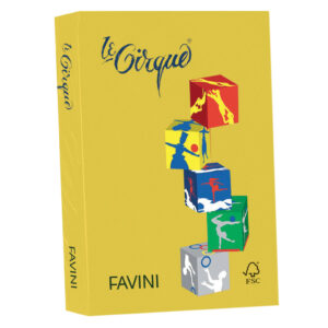 Carta Favini Le Cirque Colori Forti: giallo sole 202