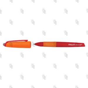 Penna cancellabile Pelikan Erase 2.0: rosso, 0.7 mm, con gomma