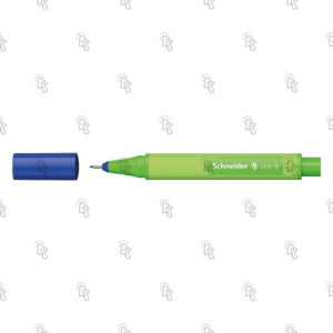 Penna a fibra Schneider Link-It: lapis blue, 0.4 mm, cf. da 10 pz.