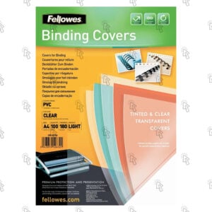 Copertine per rilegatura Fellowes: in PVC