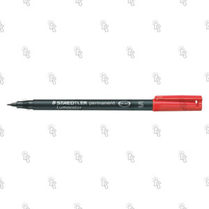 Marcatore a penna Staedtler Lumocolor 313 313-2: confezione con 10 pz., inchiostro rosso