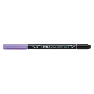 Pennarello Lyra Aqua Brush Duo: violetto chiaro