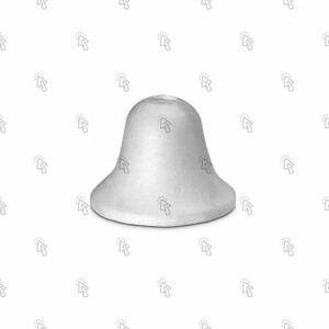 Forme, in polistirolo, campana, CWR: busta con 6 u., 16 × 16 cm