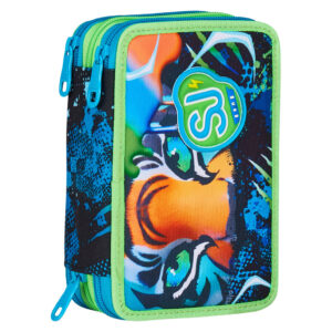 Astuccio 3 Zip Seven Sj Gang: Air Tiger