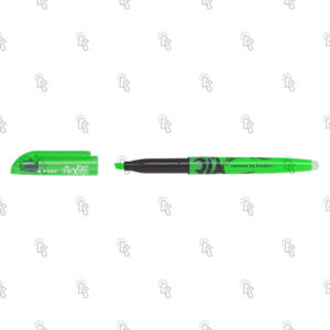 Evidenziatore a pennarello Pilot Frixion Light SW-FL-RS: verde, cancellabile, cf. da 12 pz.
