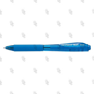 Penna Pentel IFeel-it Woow: azzurro, 1 mm, cf. da 12 pz.