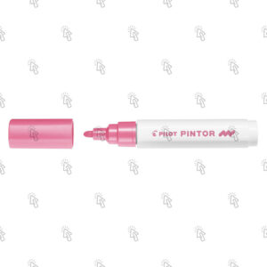Marcatore Pilot Pintor Metal SW-PT-M: rosa metallizzato, cf. da 6 pz.