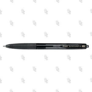 Penna Pilot Super Grip G BPS-GG-XB: nero, 1.6 mm, cf. da 12 pz.