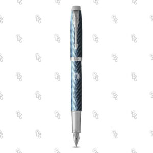 Penna stilografica Parker IM Premium Blue Grey CT: blu, medio