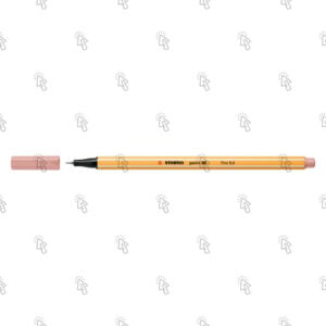 Penna a fibra Stabilo Point 88: cipria, 0.4 mm, cf. da 10 pz.