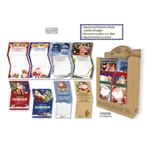 Espositore Cromo Biglietti Letterine di Natale: cf. da 36 u.