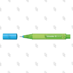 Penna a fibra Schneider Link-It: mineral blue, 0.4 mm, cf. da 10 pz.