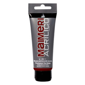 Colore acrilico Maimeri Acrilico: rosso permanente scuro
