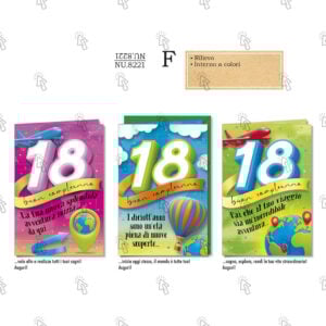 Biglietto aug. Cromo: 18 anni
