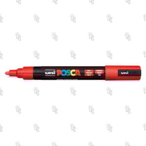 Pennarello acrilico Uni Posca PC-5M: rosso