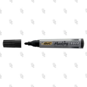 Marcatore Bic Marking 2000 Ecolutions: nero, 1.7 mm, ast. da 12 pz.
