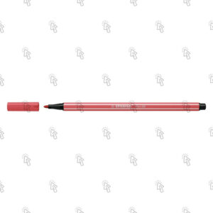 Penna a fibra Snowman Drawing Pen: nero, 0.6 mm, cf. da 12 pz.