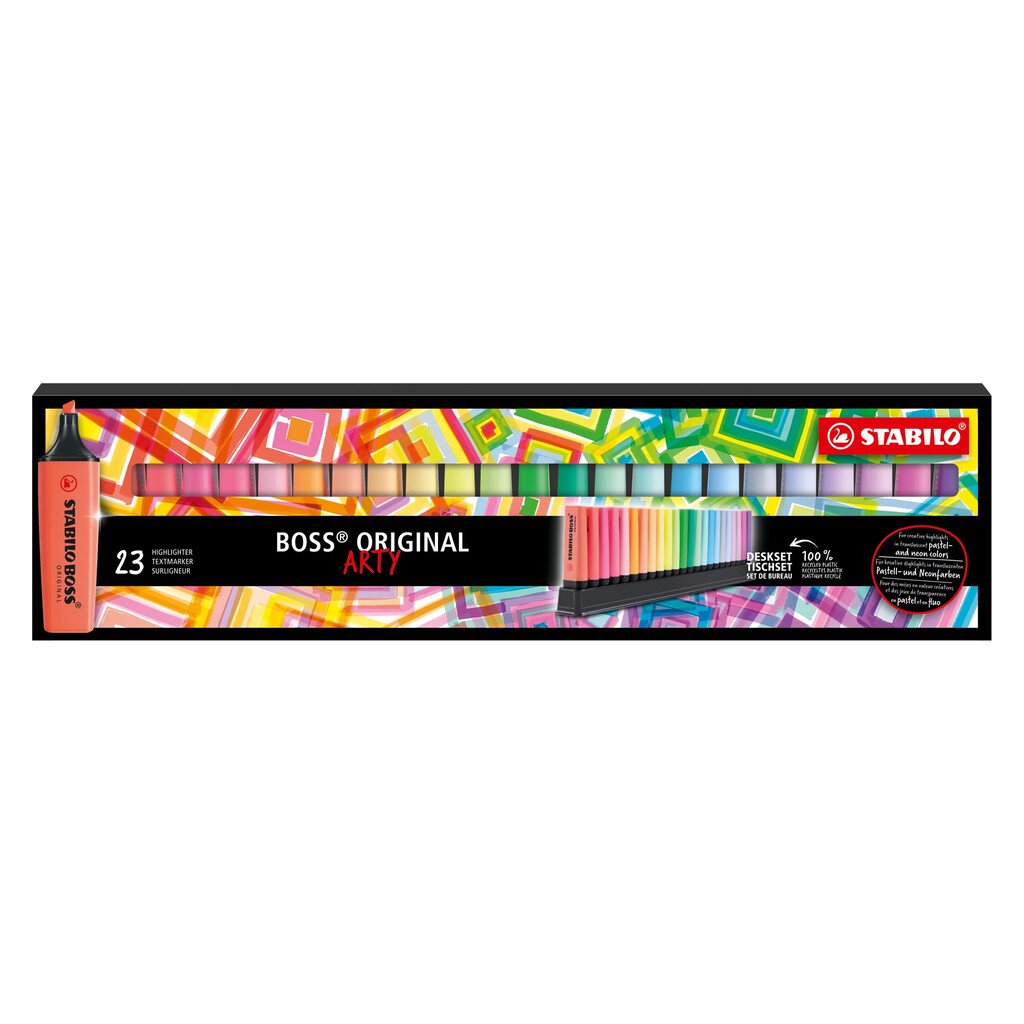Evidenziatore a pennarello Stabilo BOSS Original Arty: assortiti