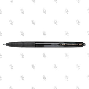 Penna Pilot Super Grip G BPGG-8R-Xb: nero, 1.6 mm, cf. da 12 pz.