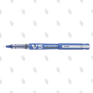 Roller Pilot Hi-Tecpoint V5 BeGreen BXC-V5-BG: blu, 0.5 mm, cf. da 10 pz.