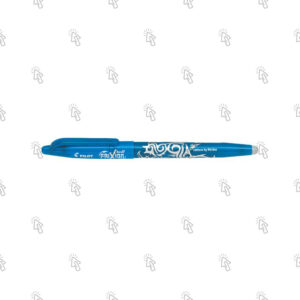 Penna gel Pilot Frixion Ball BL-FR7: azzurro, 0.7 mm, cf. da 12 pz.