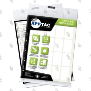 Etichette adesive AppTac: 34 X 21 mm