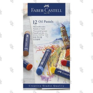 Pastelli ad olio Faber-Castell: assortiti, cf. da 12 u.