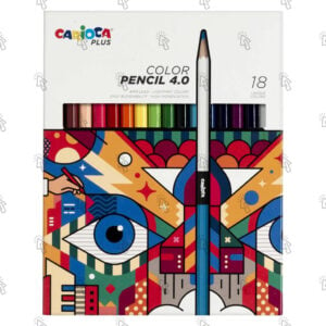 Matite colorate Carioca Plus Color Pencil 4.0: cf. da 18 u.
