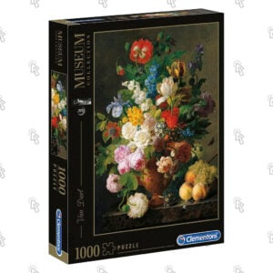 Puzzle Clementoni Museum Collection: 1000 pezzi, 70 X 50 cm, Vaso di fiori di Van Dael
