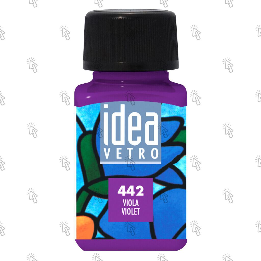 Colore per vetro Maimeri Idea Vetro: viola, 60 ml